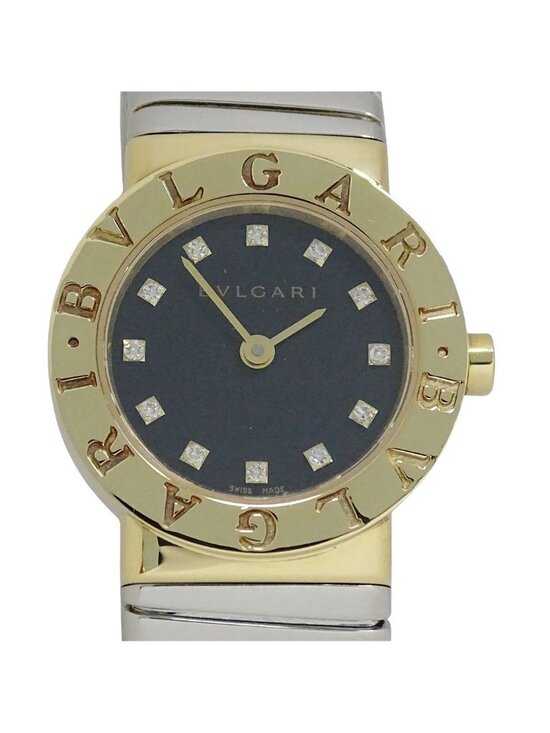 Bvlgari Watch Tobogas Diamond Quartz Stainless SS L Bangle Round Polished main image 9